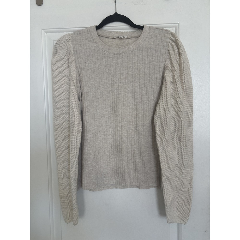 Splendid London Rib Knit | Cream | Size L - Picture 2 of 7